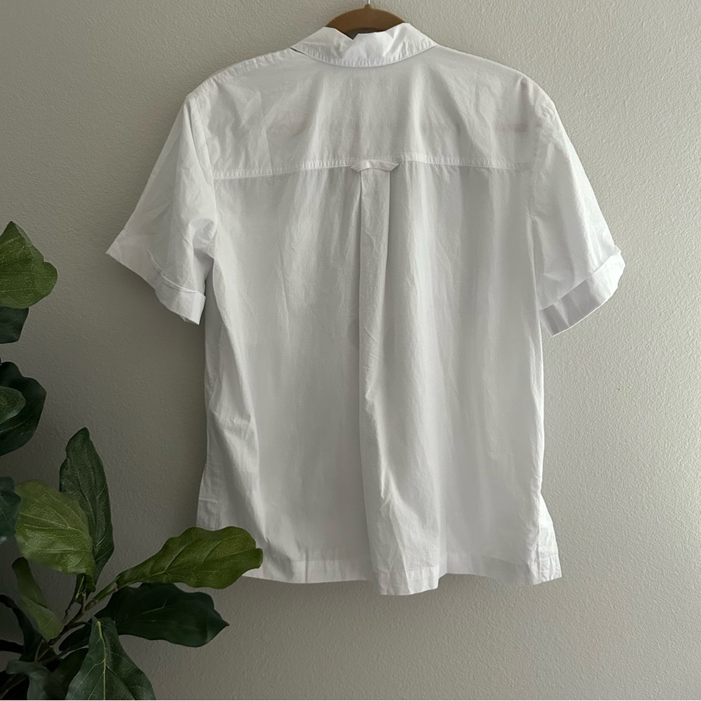 Madewell classic button down lightweight white shirt - Picture 10 of 13